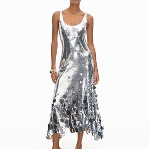 Rabanne x H&M. Maxi dress